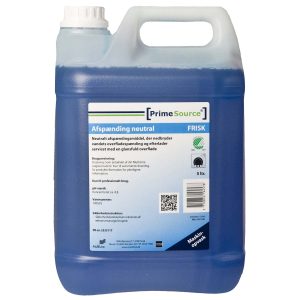 MASKINOPVASK AFSPÆNDING PRIME SOURCE FRISK 2X5LTR. BLÅ