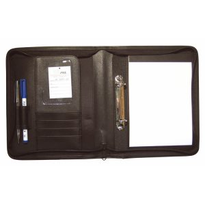 DOKUMENTMAPPE A5 M/BLOK 2R M/AFTAGLIGE RINGE