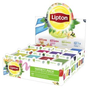 LIPTON TE ASSORTERET ASS. ÆSKE MED 12 X 15 TE BREVE