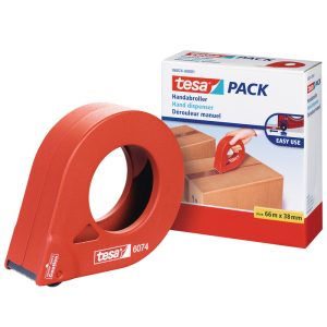 TAPE DISPENSER TESA 38MM 6074 LUKKET METAL