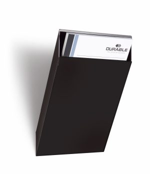 BREVBAKKE A4 SORT 1-F STÅENDE FLEXIFACK