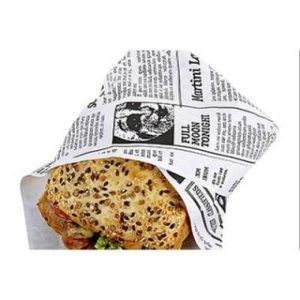 SANDWICHPAPIR OLD NEWS AVIS 38X50CM PK/10KG.
