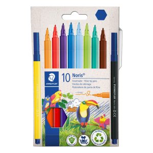 FARVETUSSER STAEDTLER NORIS CLUB ASS. 1,0MM 10STK/PAK