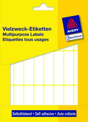 ETIKETTER 14X50MM - HVID