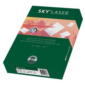 A4 KOPIPAPIR SKY LASER HVID 80 GR. 500 ARK/PK