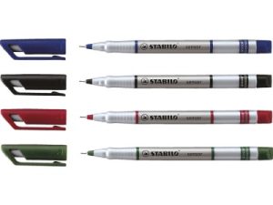 FIBERPEN STABILO SENSOR 189 0.3 MM FINELINER BLÅ