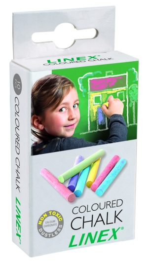 KRIDT ANTI-DUST KULØRT ÆSK/10 STK.