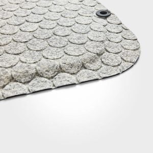 STANDUP STÅMÅTTE 53X77 CM CIRCLE WHITE ASH