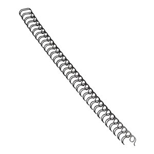 WIRESPIRALRYGGE 3:1 34 RINGE 14MM SORT T/100-130 AARK WIRESPIRALRYGGE 3:1 34 RINGE 14MM SORT T/100-130 AARK