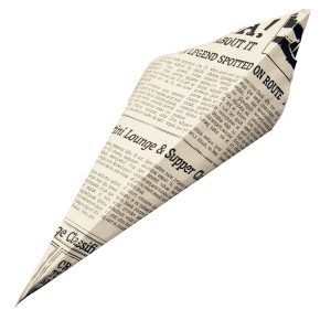 KRÆMMERHUS OLD NEWS 2-LAG 295X210X210MM KRT/1000STK