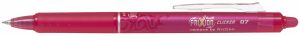 PILOT GELPEN FRIXION PINK CLICKER MEDIUM