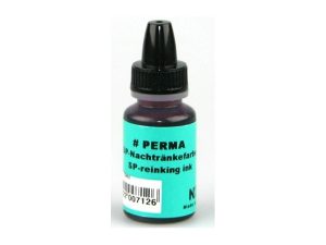 STEMPELFARVE T/DESKMATE STEMPLER RØD 10ML.