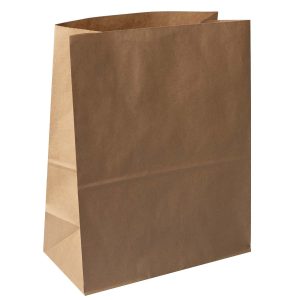 KLODSBUNDSPOSE BRUN 80GR. 320X170X400MM 27 LTR. 200 STK