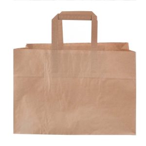 BÆREPOSE BRUN 17LTR. PK/200STK 350X170X245MM