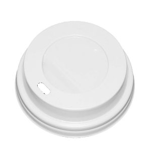 PLASTLÅG Ø80MM CPLA NATURHVID 100 STK