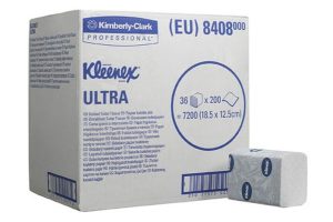 TOILETPAPIR KLEENEX BULK PACK 2-LAGS HVID KRT/36X260ARK