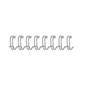 WIRESPIRALRYGGE 3:1 34 RINGE 8 MM SØLV T/45 ARK WIRESPIRALRYGGE 3:1 34 RINGE 8 MM SØLV T/45 ARK
