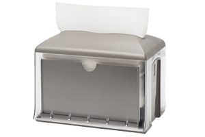 SERVIETDISPENSER GRÅ TORK T/ INTERFOLD TABLETOP N4   272600