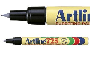 MARKER ARTLINE EK725 PERMANENT 0.4 MM SORT
