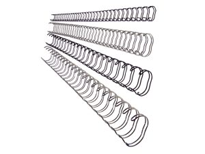 WIRESPIRALRYGGE 14 MM T/120ARK SØLV