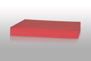 A4 KARTON PLAY CUT 180 G JULERØD 100 ARK/PAK