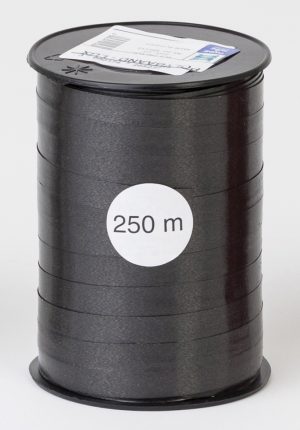 GAVEBÅND 10MM SORT  (23) 250M.