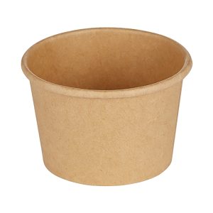 DRESSINGBÆGER 60ML BRUN Ø62X40MM PAP 3000 STK