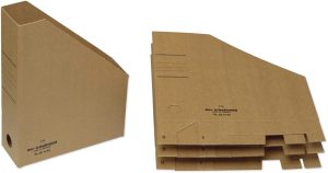 TIDSSKRIFTSSAMLER A4 KRAFTIG KARTON BRUN