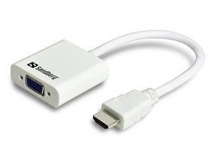 ADAPTER HDMI TIL VGA HUN HVID SDG508-69