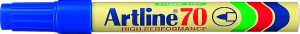 MARKER ARTLINE EK70 ALU BLÅ 1,5 MM SPIDS