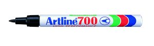 MARKER ARTLINE EK 700 SORT PERM 0,7 MM SPIDS ALU