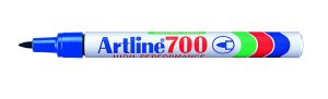 MARKER ARTLINE EK 700 BLÅ PERM 0,7 MM SPIDS ALU
