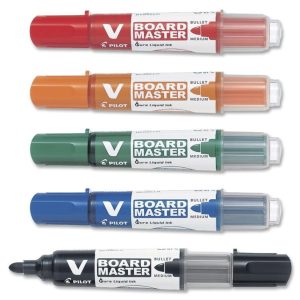 WHITEBOARD MARKER BG 5 ASS. RUND WBMA-VBM-M-S5