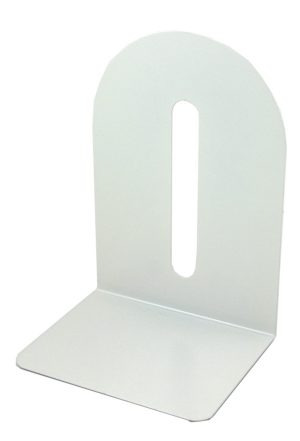 BOGSTØTTE METAL HVID 20CM 2STK/PK