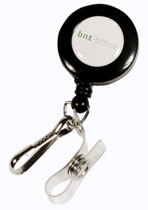 YOYO T/ID-KORT MED CLIP OG PLASTREM SORT 10 STK/PK