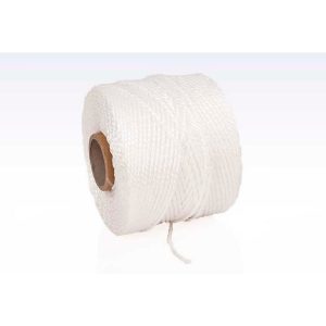 BALLEPRESSEGARN 3-SLÅET HVID 4MM 270 MTR. U/RØR