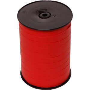 GAVEBÅND 10MM MATLINE RØD (33) 250M.