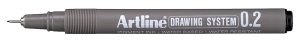 DRAWINGPEN ARTLINE EK232 0,2MM SORT