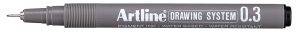 DRAWINGPEN ARTLINE EK233 0,3MM SORT