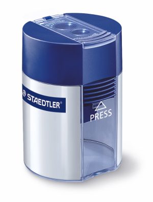 BLYANTSPIDSER MED BEHOLDER STAEDTLER T/2 STR. BLYANTER