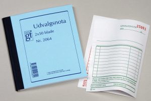 UDVALGSNOTA 2064 148X200 MM 50 BL M/KOPI