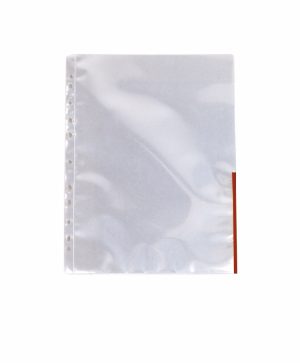 SIGNALLOMME A4 DE LUXE RØD 0,105MM