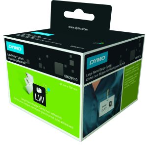 NAVNESKILT DYMO 62X106MM 250STK/PAK IKKE KLÆB