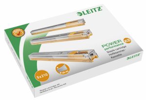 HÆFTEKLAMMER KASSETTE T/40 ARK T/BLOKHÆFTE LEITZ 5551 GUL K8