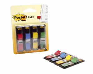 INDEXFANER POST-IT 683-4 SMAL  MUSTANG 4x35  12.5X43 MM