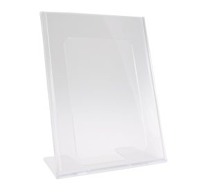 BROCHUREHOLDER A5 L-FOD AKRYL