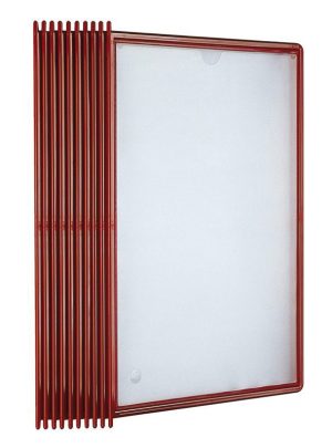 REGISTERSYSTEM LOMME QUICKLOAD A4 RØD