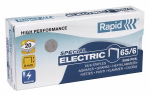 HÆFTEKLAMMER RAPID 65/6 5000ST T/RAPID 65