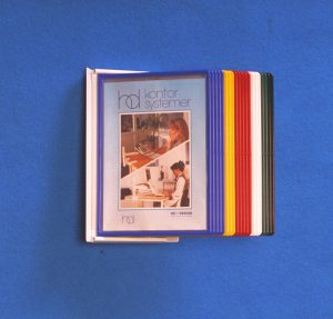 REGISTERSYSTEM SUPERIOR A4 T/VÆG MODEL D T/20 LOMMER