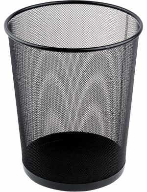 PAPIRKURV TRÅD METAL SORT 730010